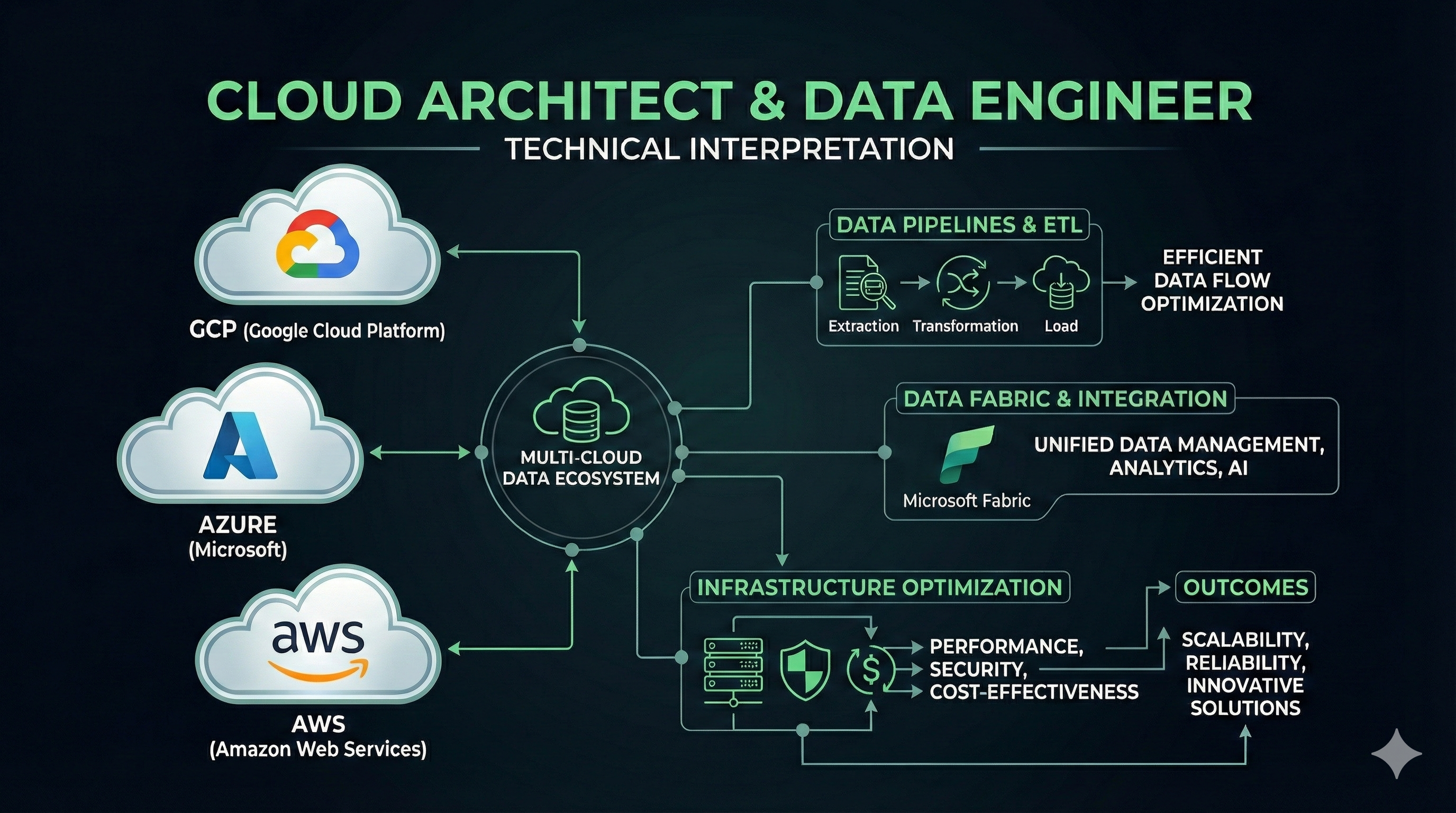 Cloud Architect & Data Engineer - Multi-cloud data ecosystem, pipelines, and infrastructure